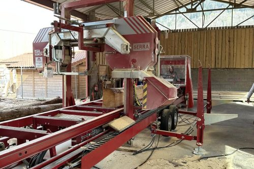 Scierie SERRA BAVARIA SL130i en action 2