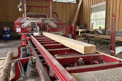 Scierie SERRA BAVARIA SL130i en action 3