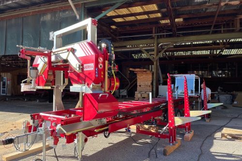Scierie SERRA BAVARIA SL130i en action 5