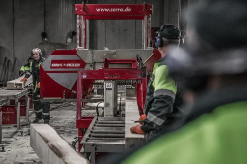Têtes de sciage de la SERRA MK 402