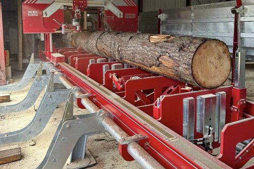 Scierie SERRA AFRICA XE135/160 en action 7